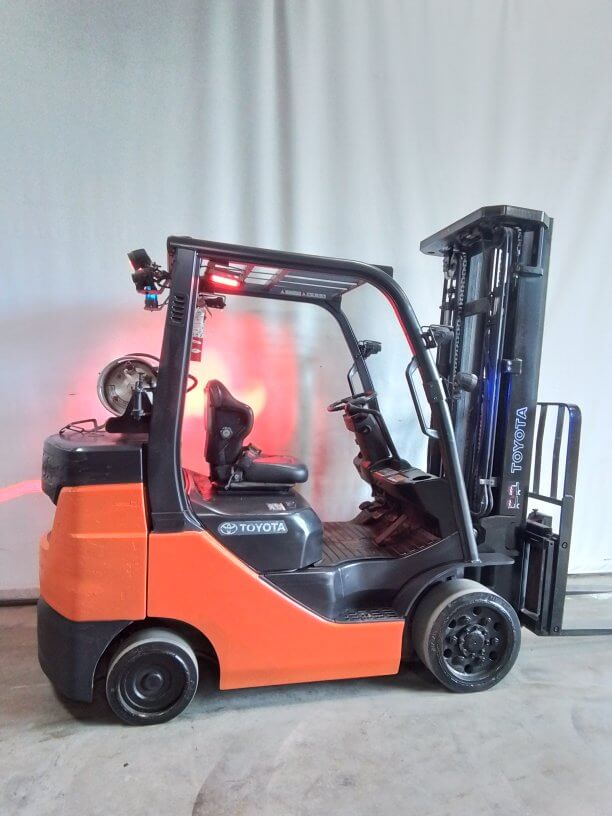 2020 Toyota 8FGCU30 - Cushion Propane Forklift - Image 4
