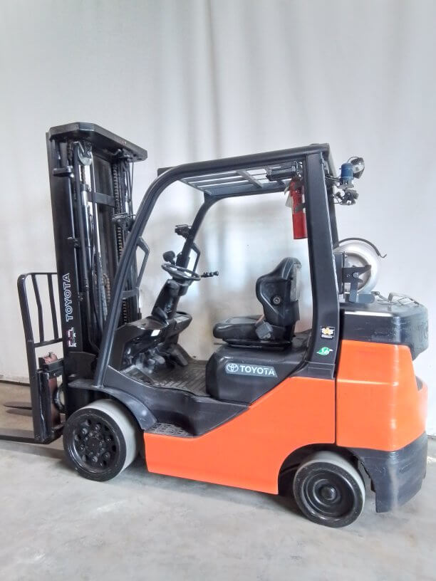 2020 Toyota 8FGCU30 - Cushion Propane Forklift - Image 5