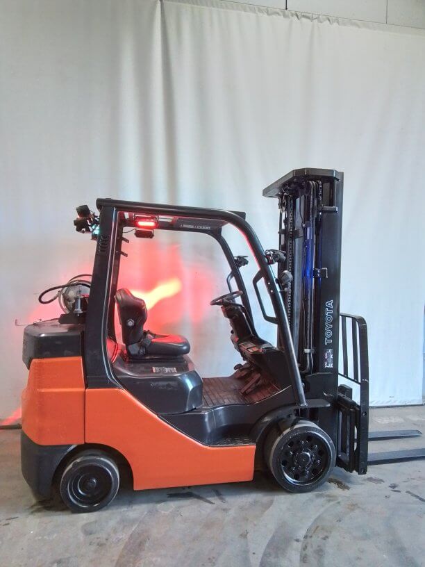 2020 Toyota 8FGCU30 - Cushion Propane Forklift - Image 4