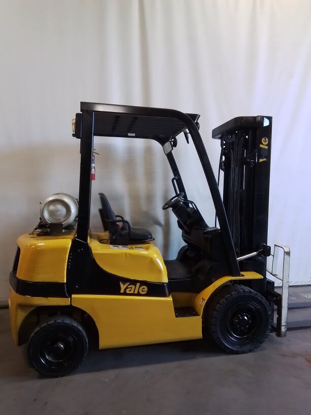 2018 Yale GLP050MX - Cushion Propane Forklift - Image 4